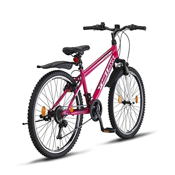 Chillaxx Bike Escape Premium - Bicicleta de montaña en bicicleta de 24 y 26 pulgadas para niñas, niños, hombres y mujeres, 21 velocidades de cambio